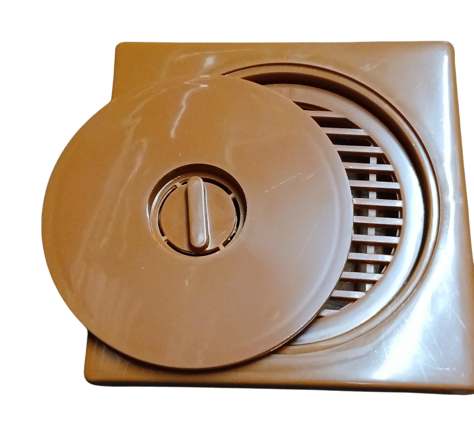 Floor Trap for Bathroom, Bathroom Jali, Plastic, Nani Trap 6" x 6" Square Design with Adjustable Cover, All Colour Available-image-26