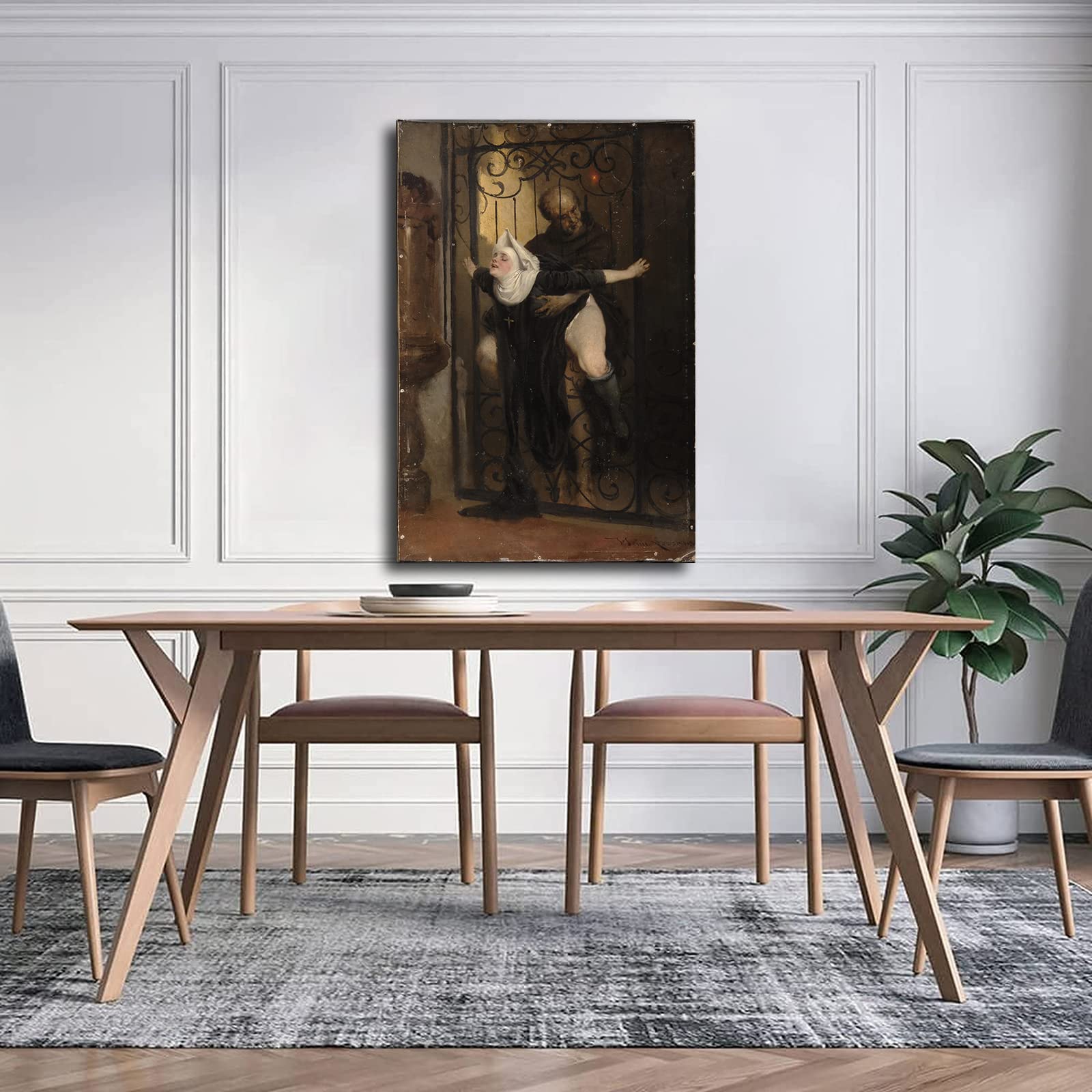 額装済/Sin titulo 1855/アーティスト不明/アートポスター 額装済/Sin titulo 1855/アーティスト不明/アートポスター 額装