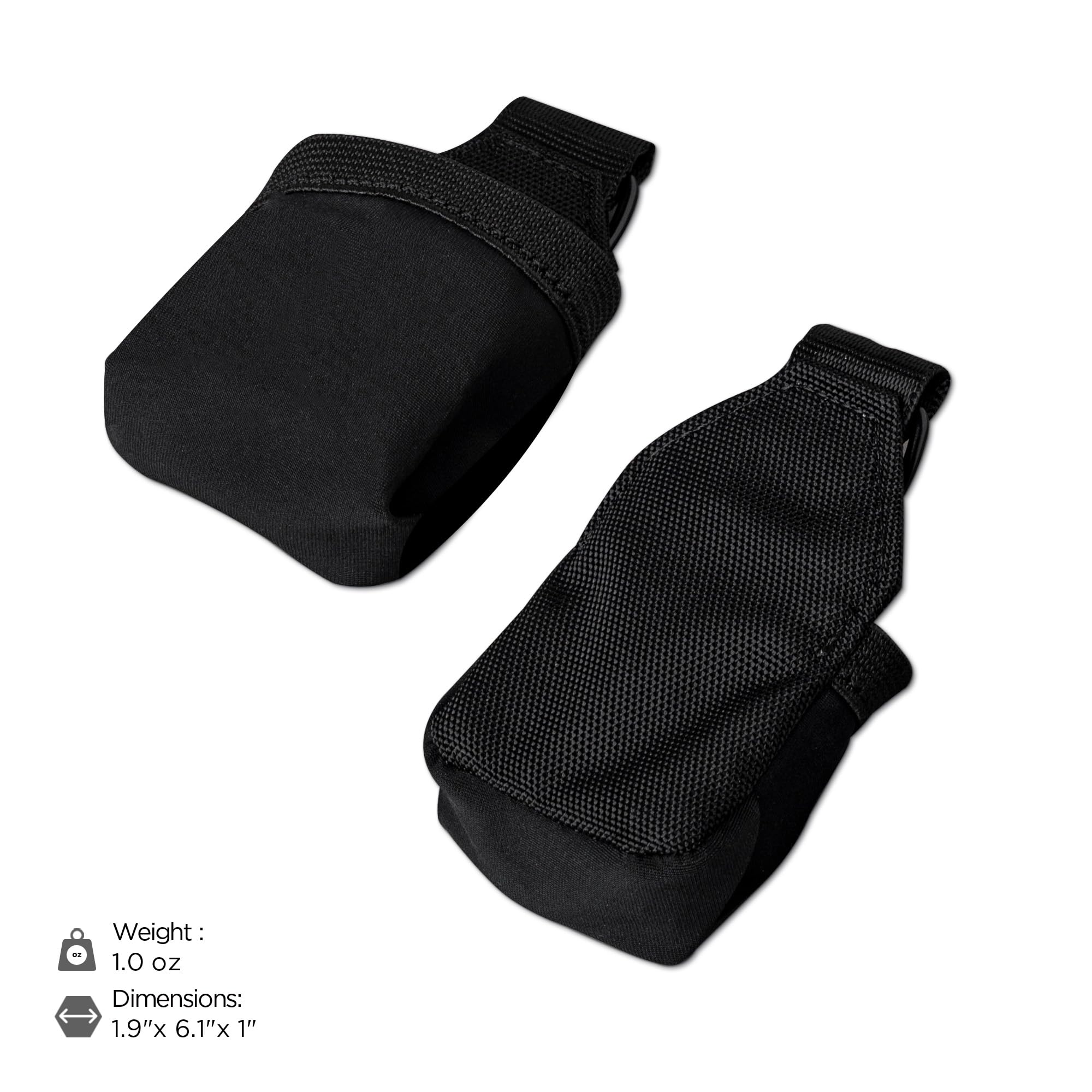 ALPAKA HUB Sonnenbrillen Tasche - Mikrofaser-gefütterter Brillenetui