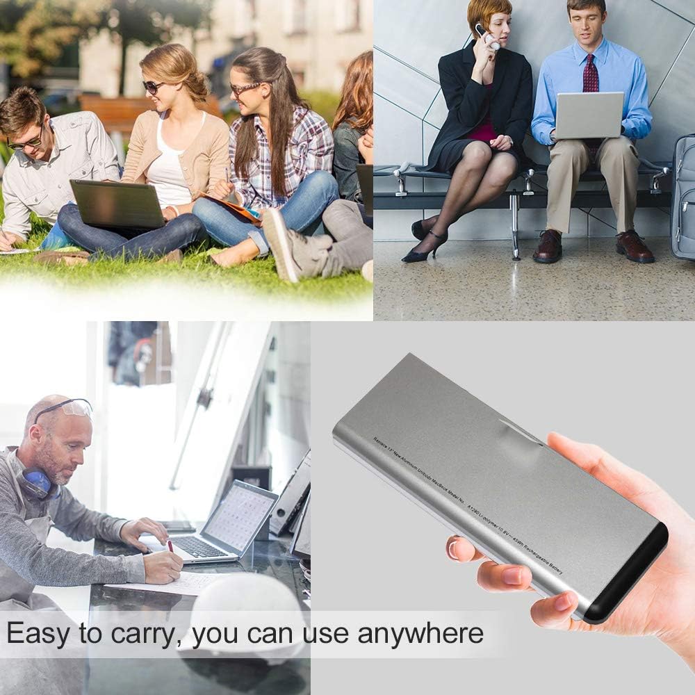 LQM 45Wh A1280 Laptop Battery, Compatible with Apple MacBook 13-inch A1280/A1278 (2008) Series, Compatible with Models MB771G/A, MB466LL/A, MB467LL/A