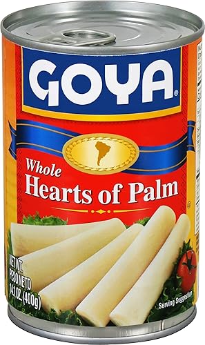 Miniatura 3 de Goya Foods Salad Cut Hearts of Palm (Palmitos), 14 onzas (paquete de 12)