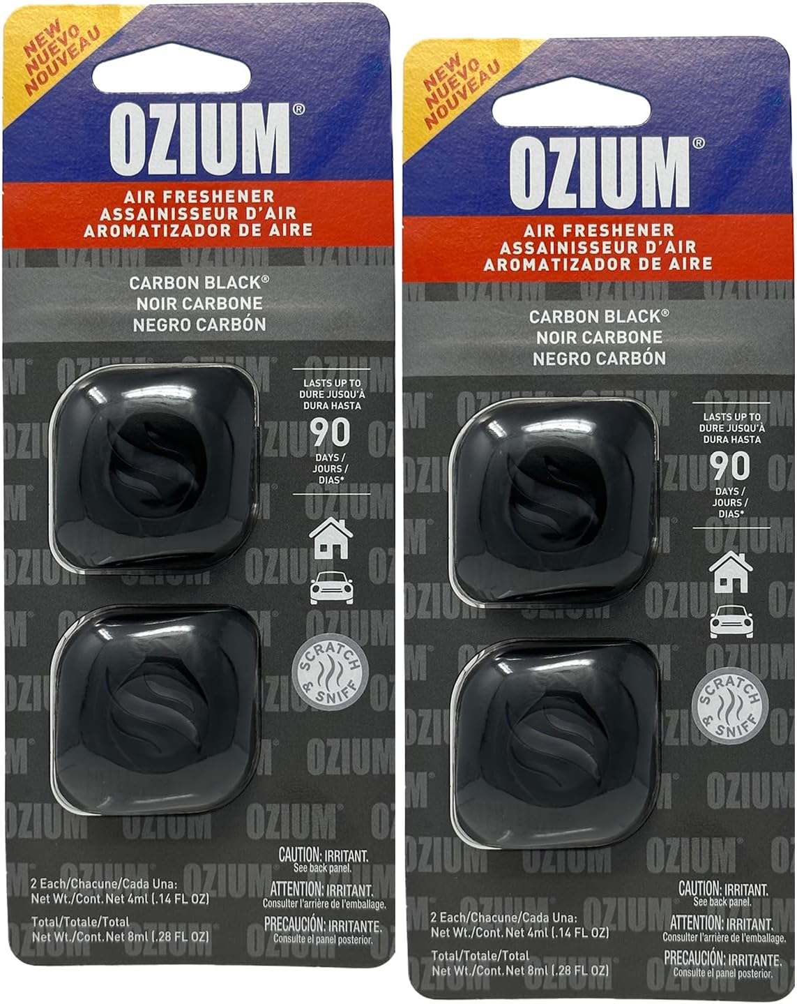 Ozium Air Sanitizer 4.5 oz Gel Odor Eliminator for Strong