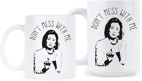 Miniatura 3 de Nancy Pelosi Don't Mess With Me Nancy Pelosi - Taza de café con texto en inglés Don't Mess With Nancy
