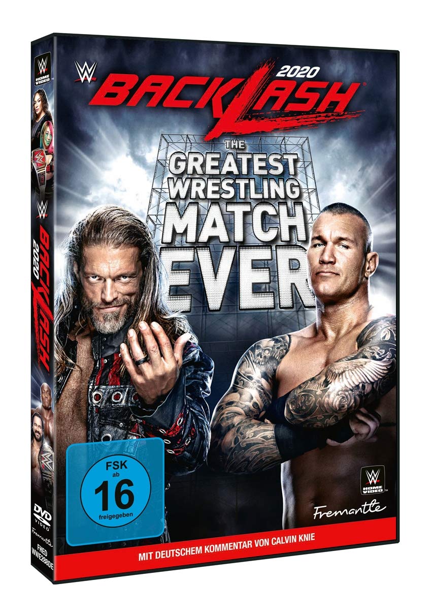 WWE Backlash 2020 DVD el regalo ideal para nostálgicos de la lucha libre