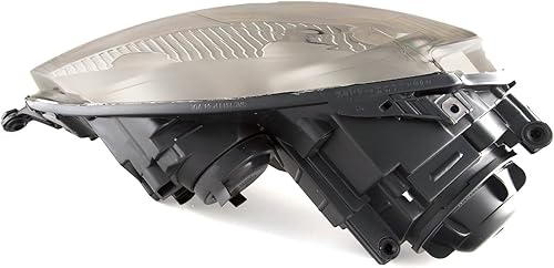 Miniatura 5 de PERDE Compatible con Volkswagen Jetta Type 5 Wagon GTI 2005-2010, carcasa cromada, halógeno, incluye faros delanteros izquierdo del conductor y del