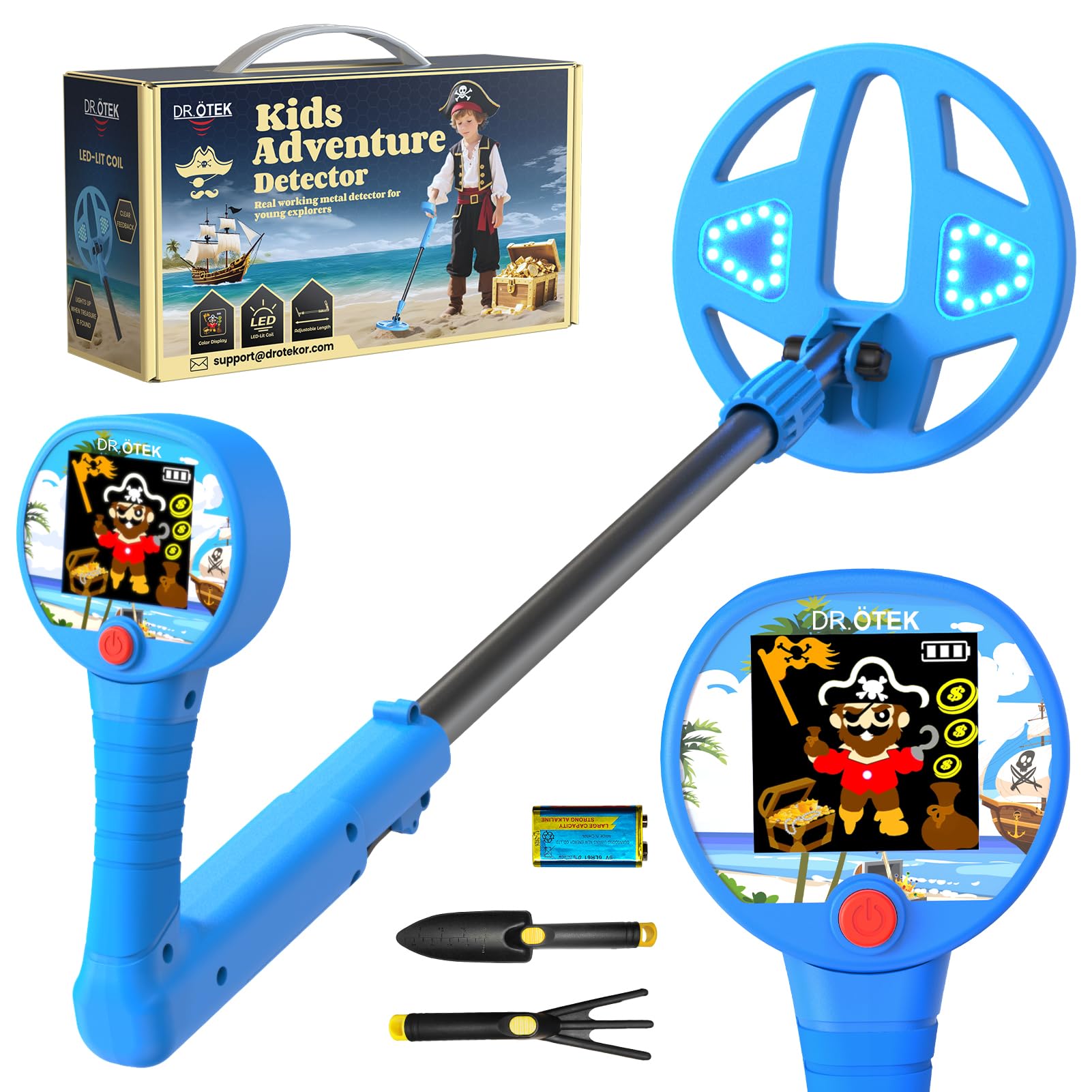DR.ÖTEK Metal Detector for Kids