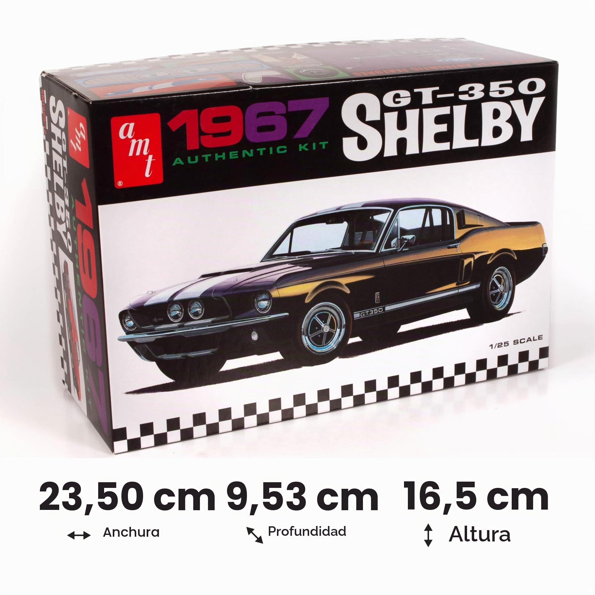 AMT Escala 1: 25 Kit de Modelo 1967 Shelby GT-350
