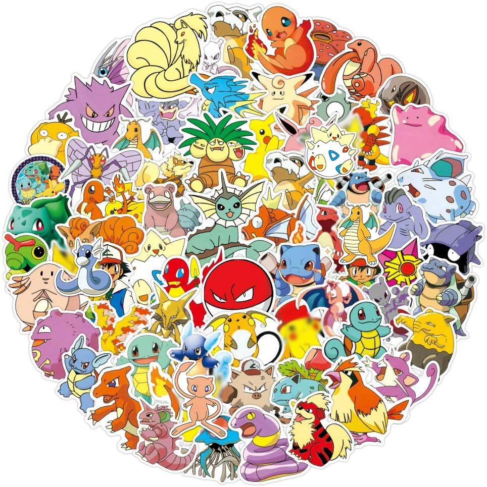 100PCS Stickers for Laptop Water Bottle Luggage Snowboard Bicycle Skateboard Decal for Kids Teens Adult Stickers