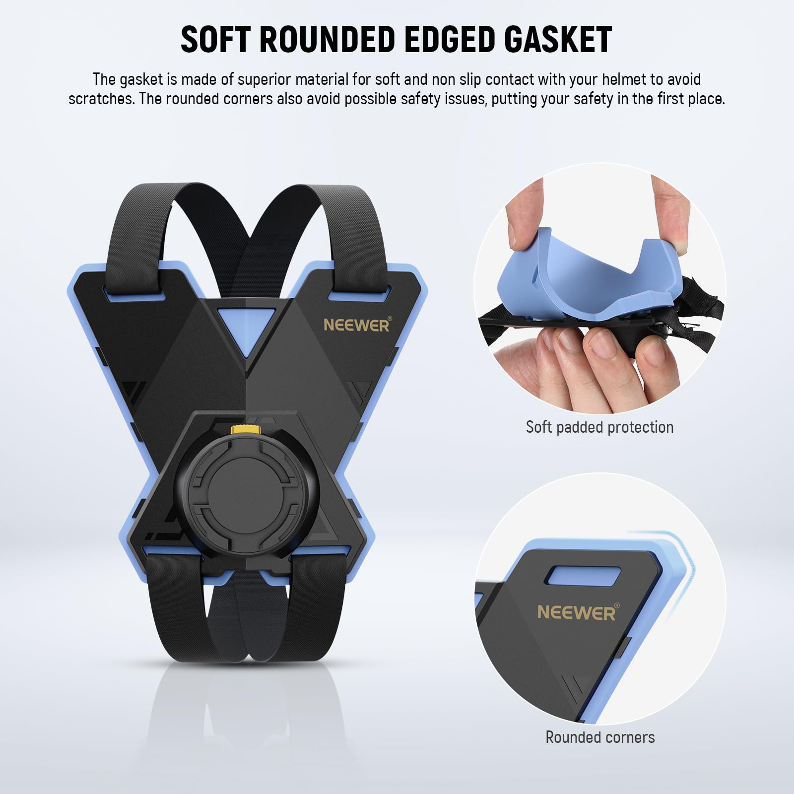 Amazon.com : NEEWER Motorcycle Helmet Chin Strap Mount