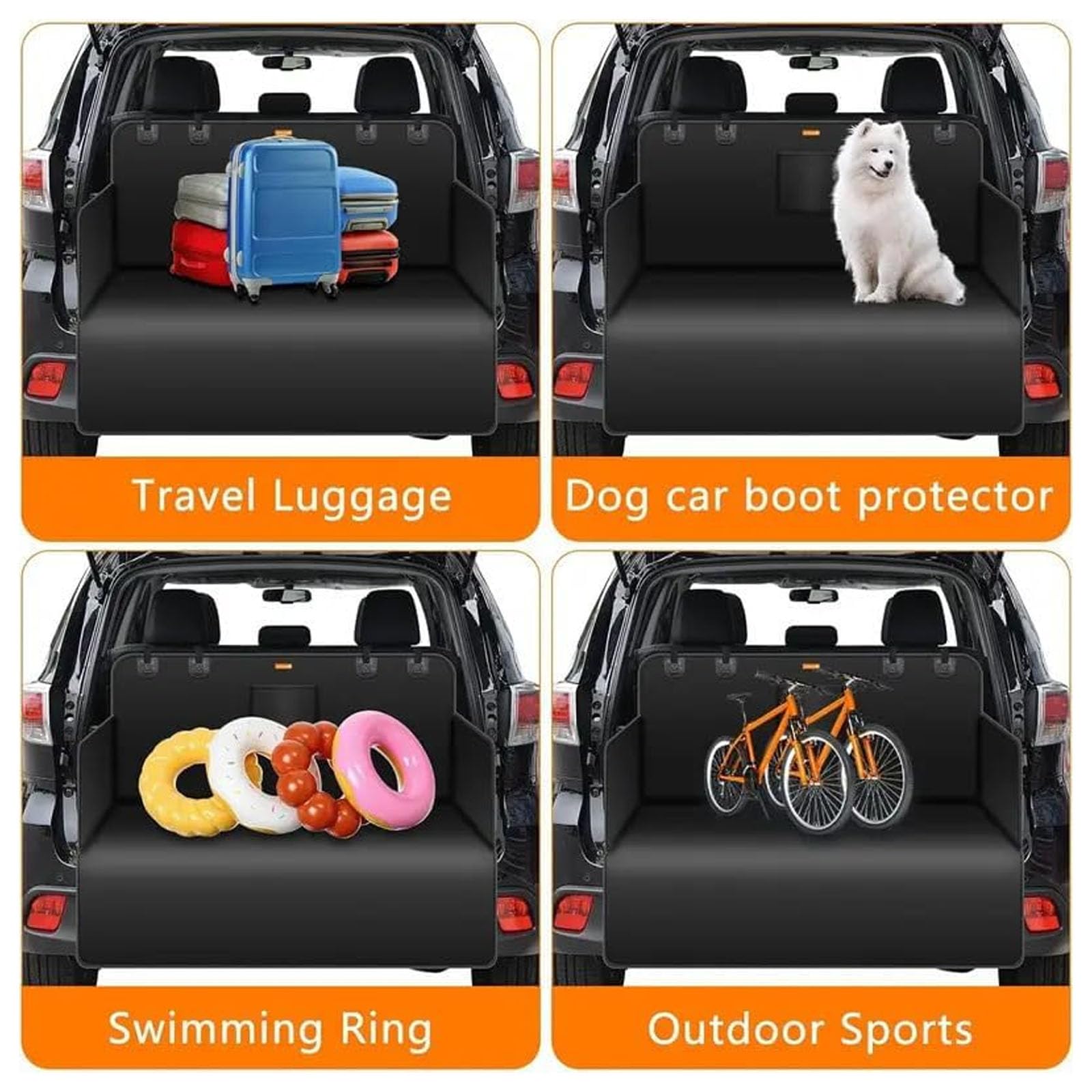 Funda Maletero Coche Perros para VW ID. Buzz 2022-,Protector Maletero Antideslizante Limpiar Protector Maletero Desgarro y Fácil Accesorios