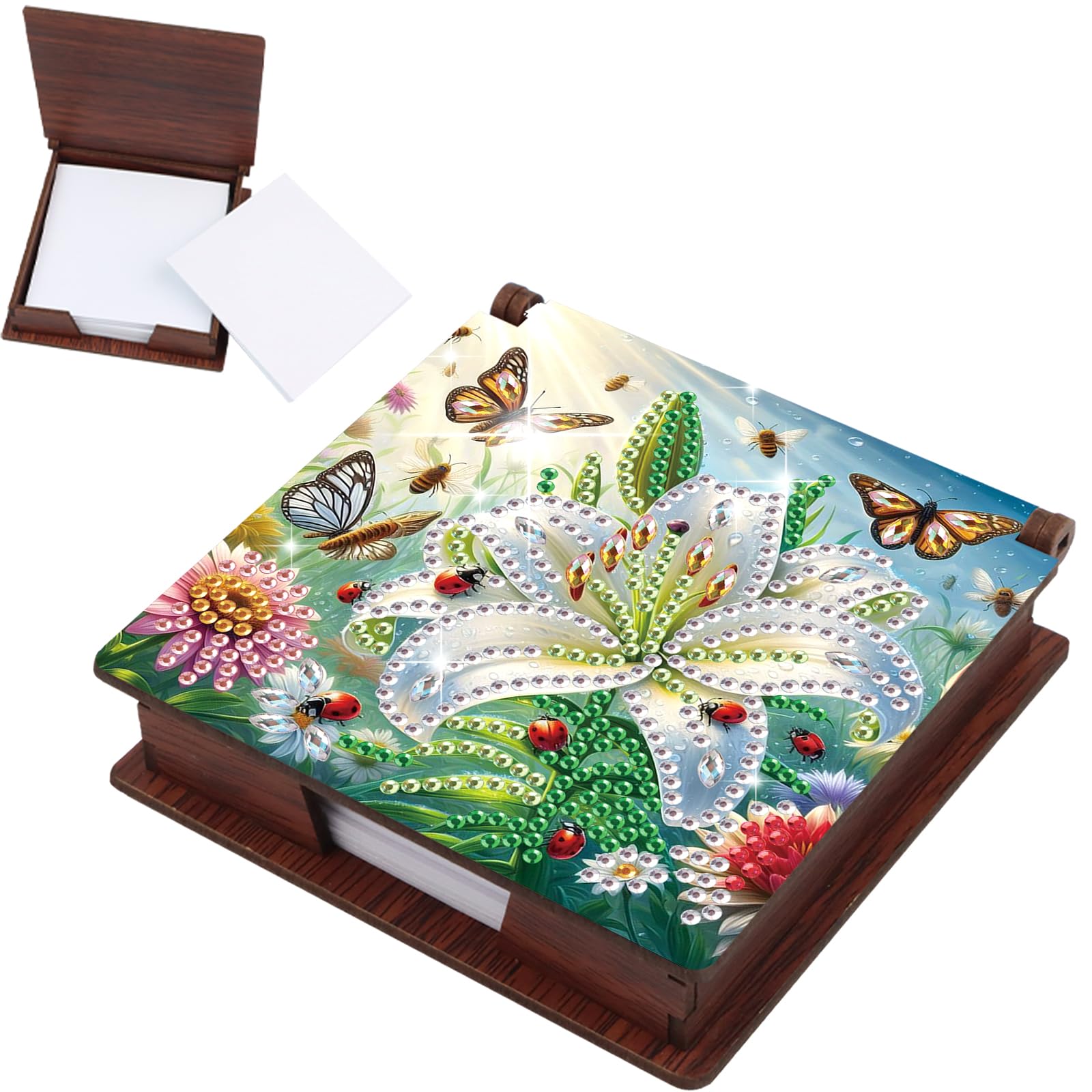 5D Diamond Painting Kits, DIY volledige boor dier vos ronde