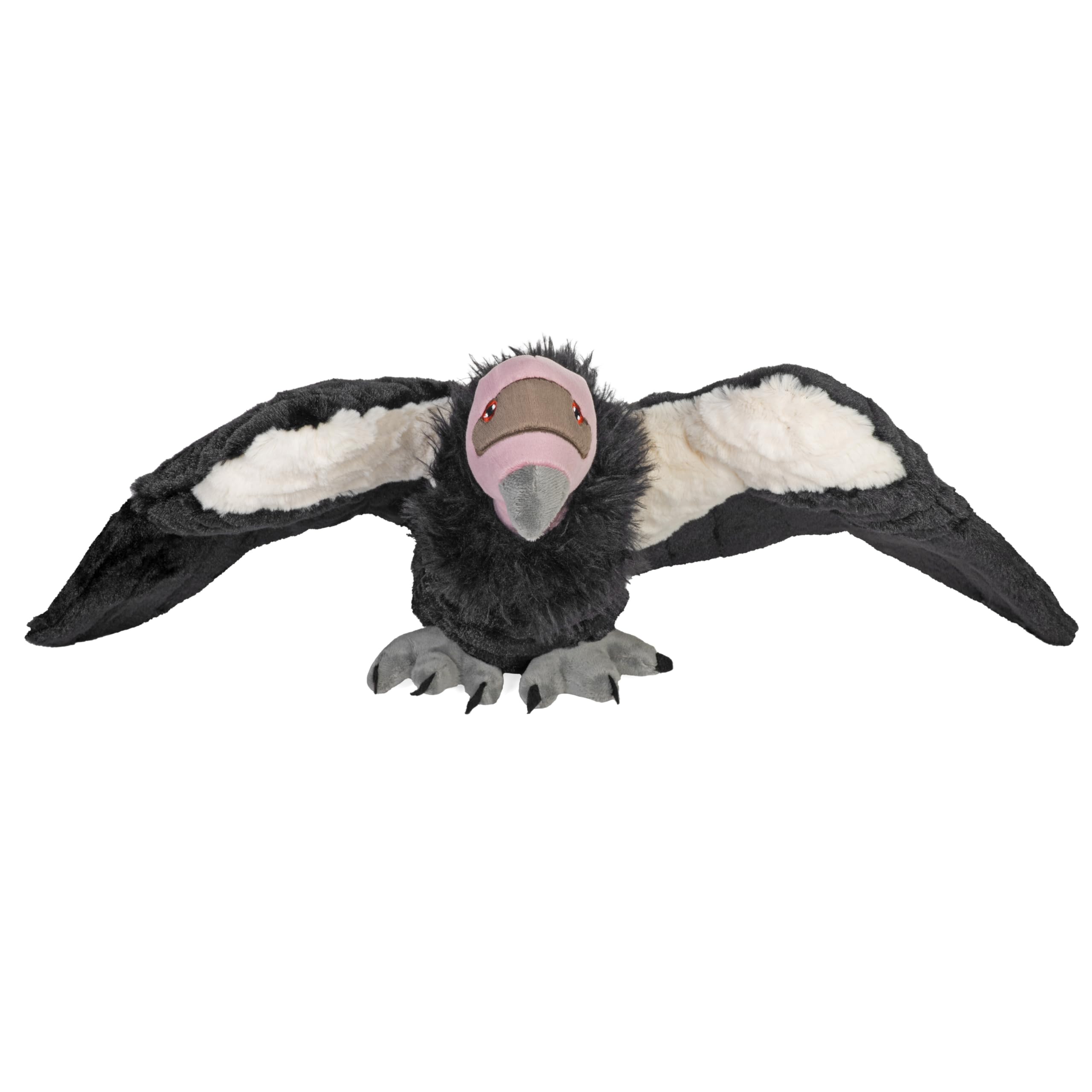 Wild Republic Cuddlekins Eco California Condor Peluche da 30,5 cm Con Bottiglie D'Acqua Riciclate