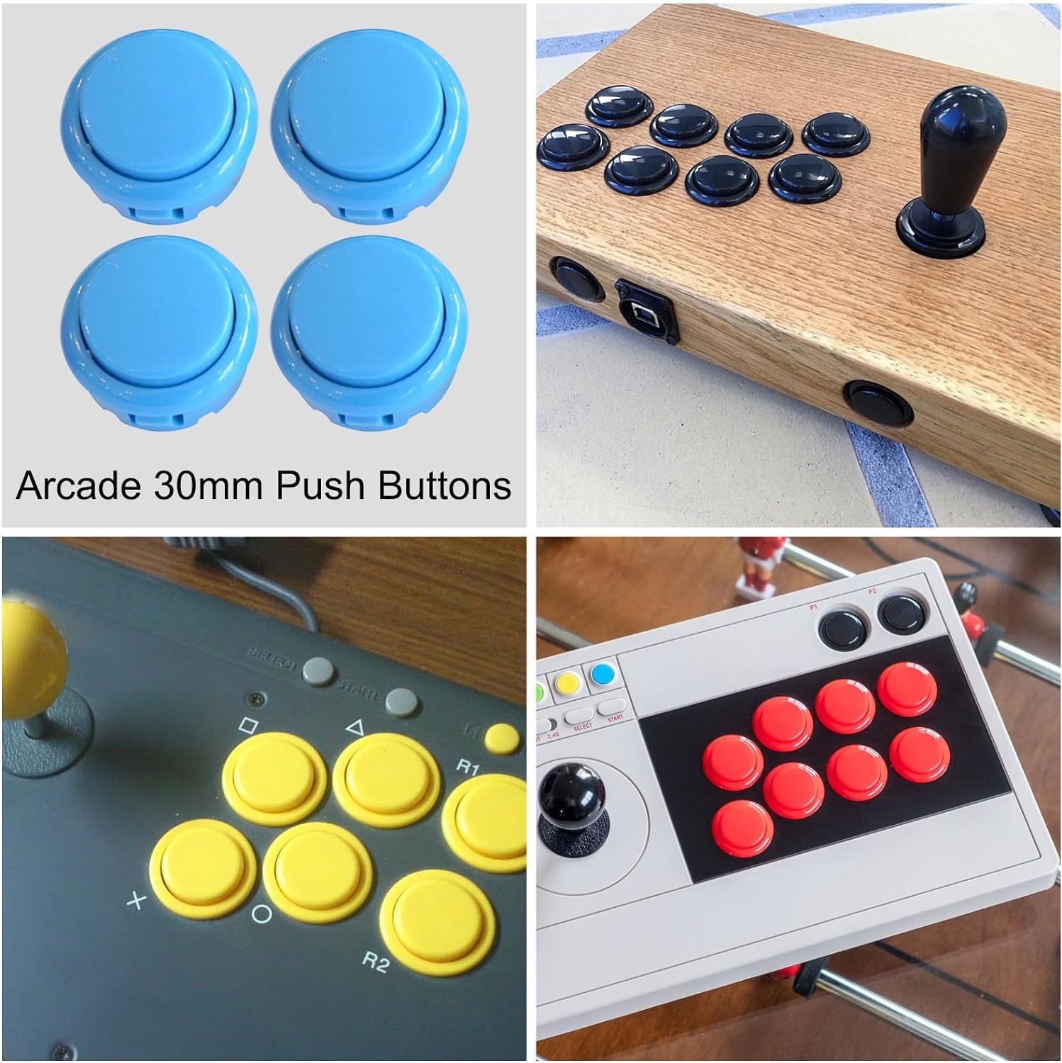 Amazon.co.jp: アーケード ゲームのボタン - ゲーム コンソールの