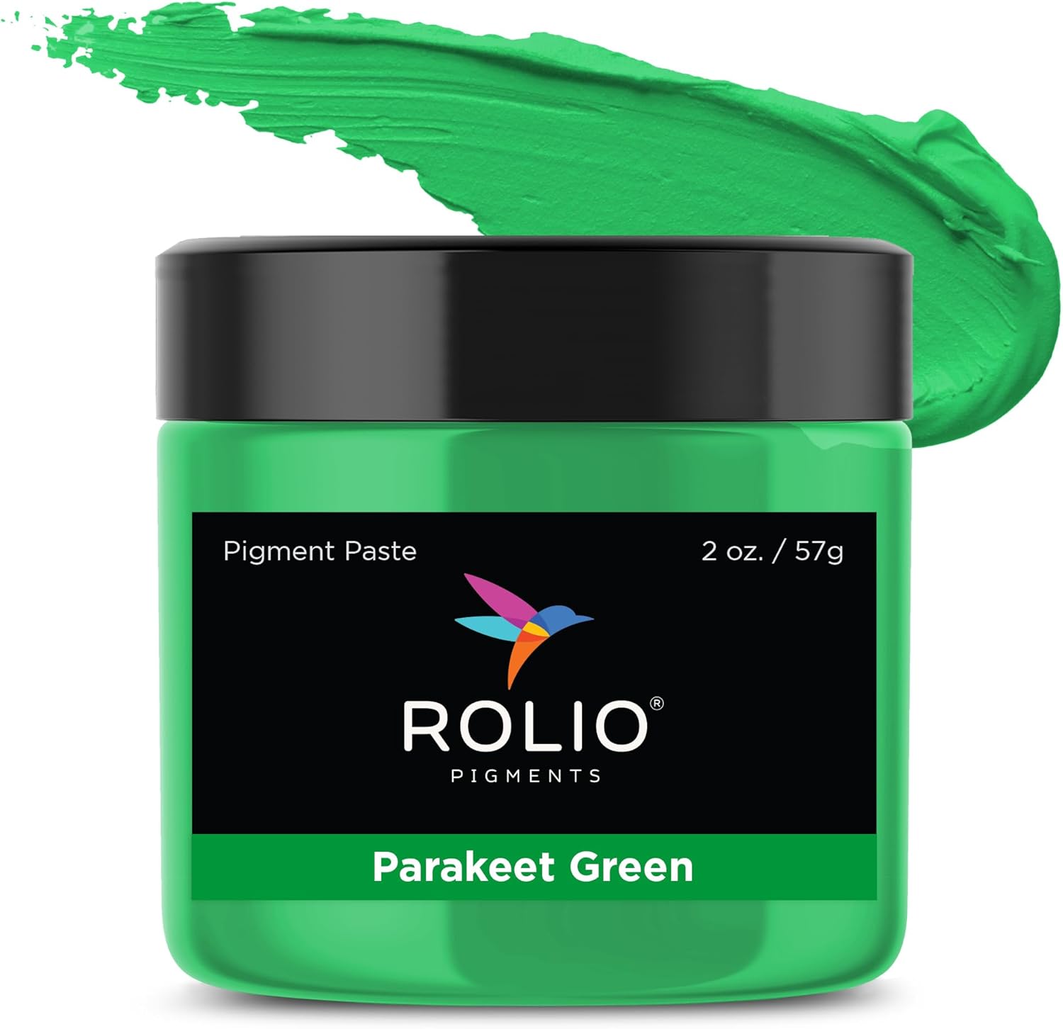 Rolio Pigment Paste Set - 10 Colors, Primary Set, 1 oz Jars, Resin Color Pigments for Epoxy Resin, Mica Powder - Concentrated Colorants for Art, DIY Crafts, Jewelry Making, Molds, and Coating Projects