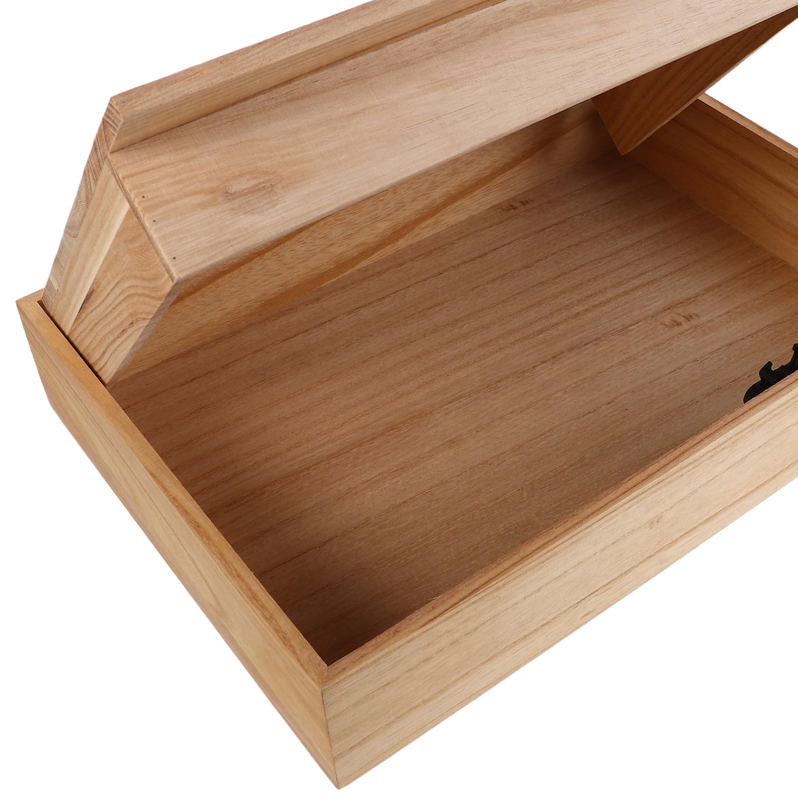 Mensola da Parete in Legno Beige, Scaffale Galleggiante Design Nascosto, per Soggiorno, Bagno e Camera da Letto, Stile Rustico e Piccoli Appartamenti