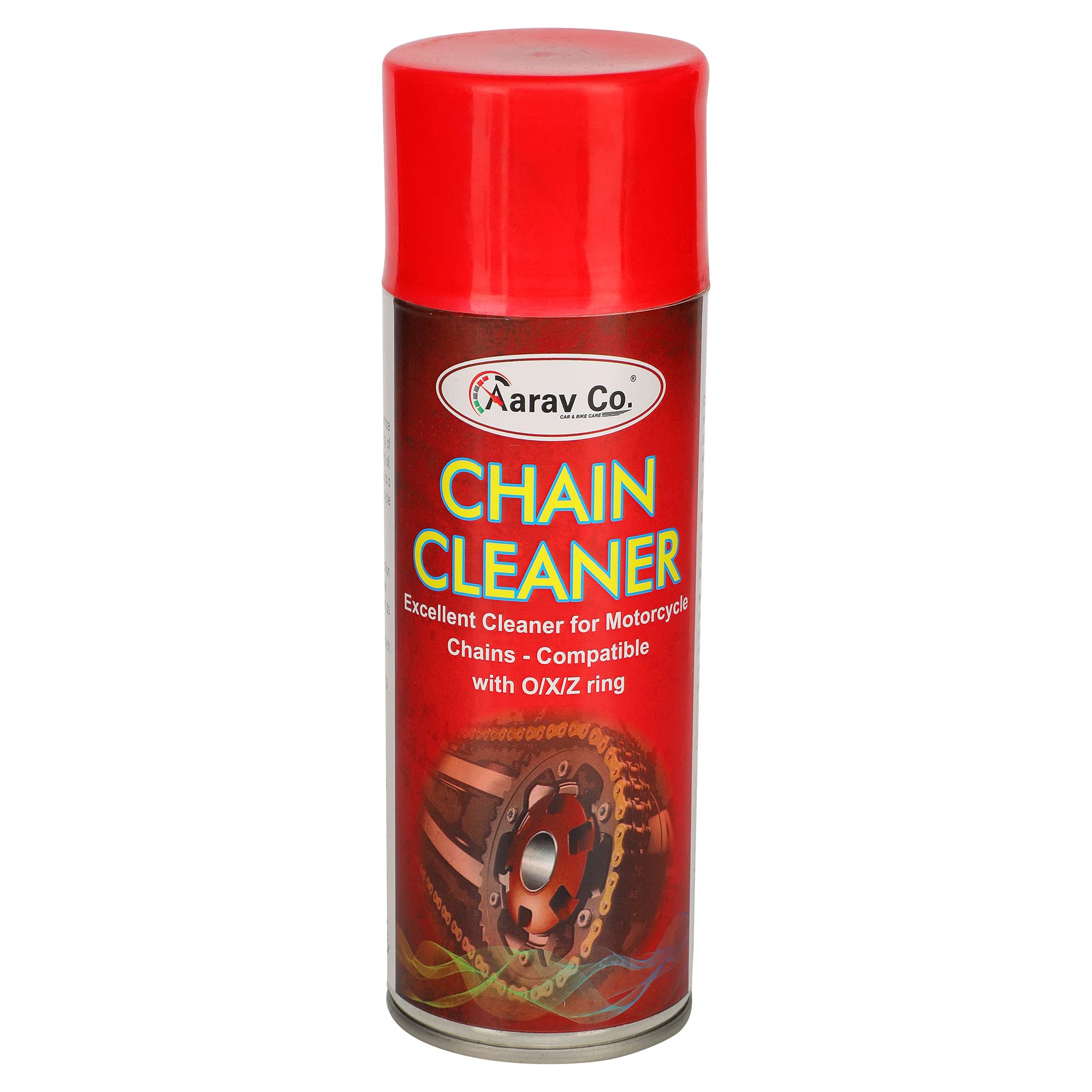 Aarav Co. Chain Cleaner Spray for Motorcycle & Bicycle Chain All Weather Long Lasting Chain Lubricant for Bike (500ml)-image-15