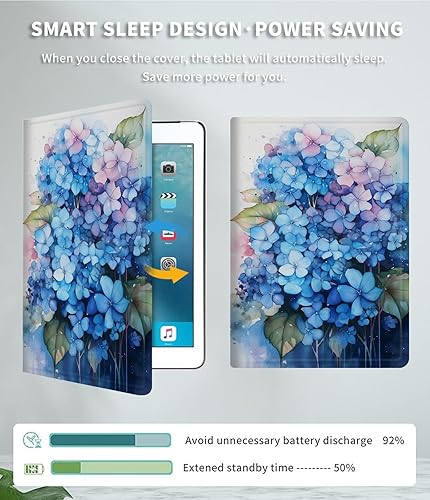 Vista 109 de Funda para Kindle de 6 pulgadas (11.ª generación, versión 2024/2022) delgada de piel sintética, ajustable, multiángulo, Smart Shell con función