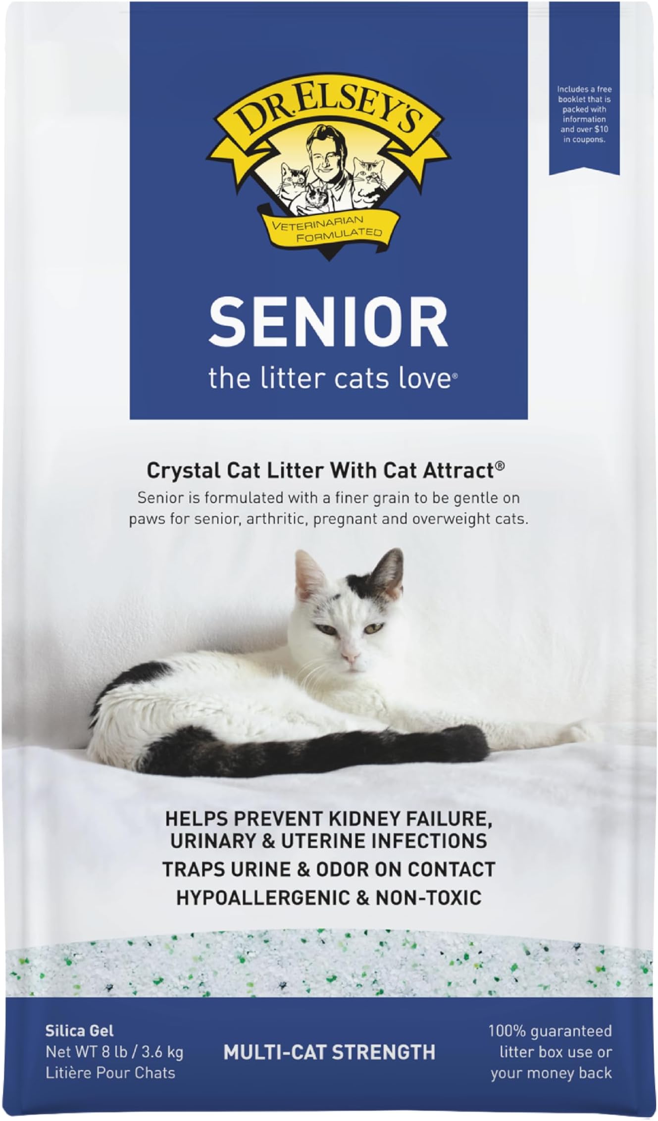 Precious Cat Senior Litter, 8lbs