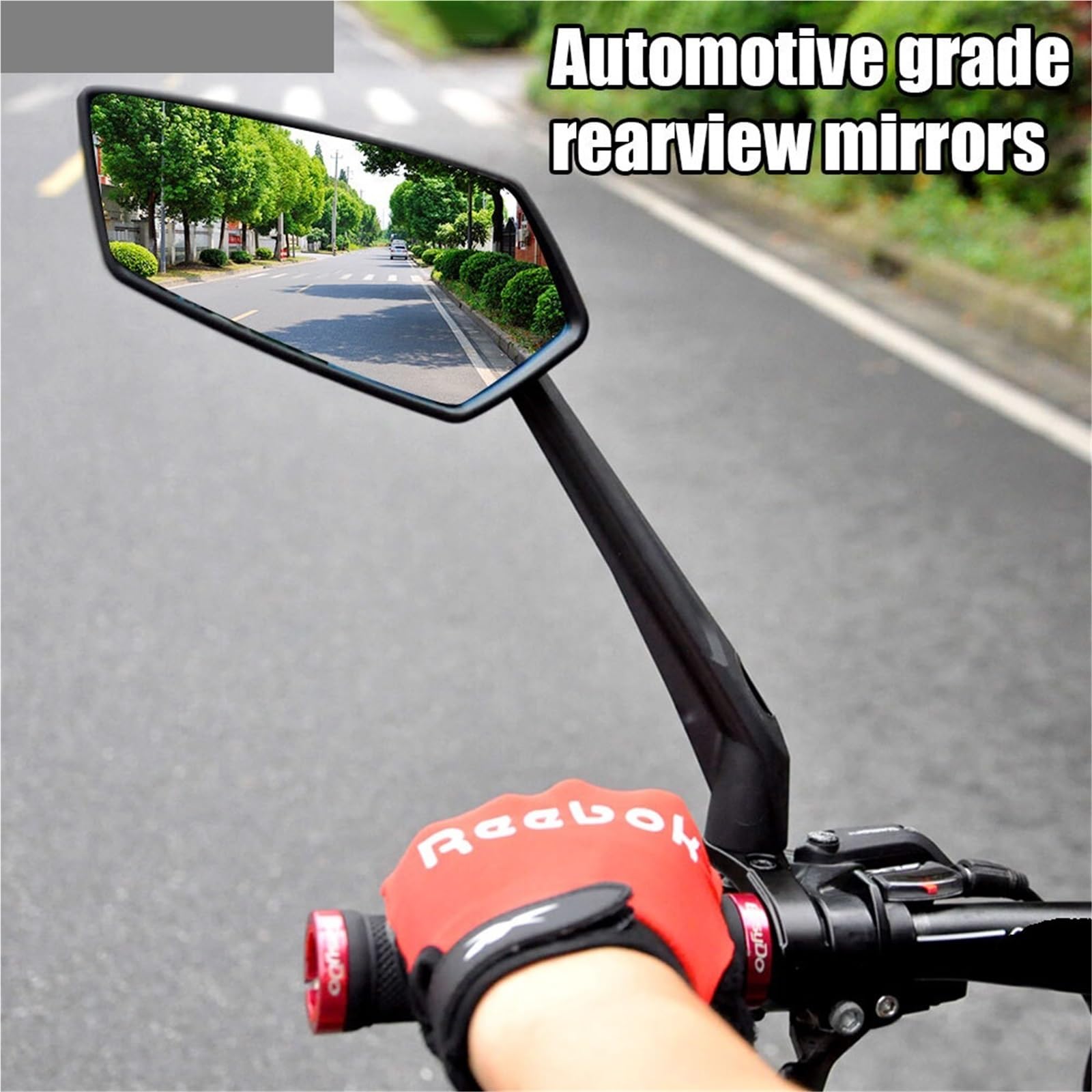 Lusterka wsteczne do motocykla EasyDo Lusterko rowerowe Kolarstwo Lusterka motocyklowe wsteczne 360° Niebieskie lusterko(RM12 left)