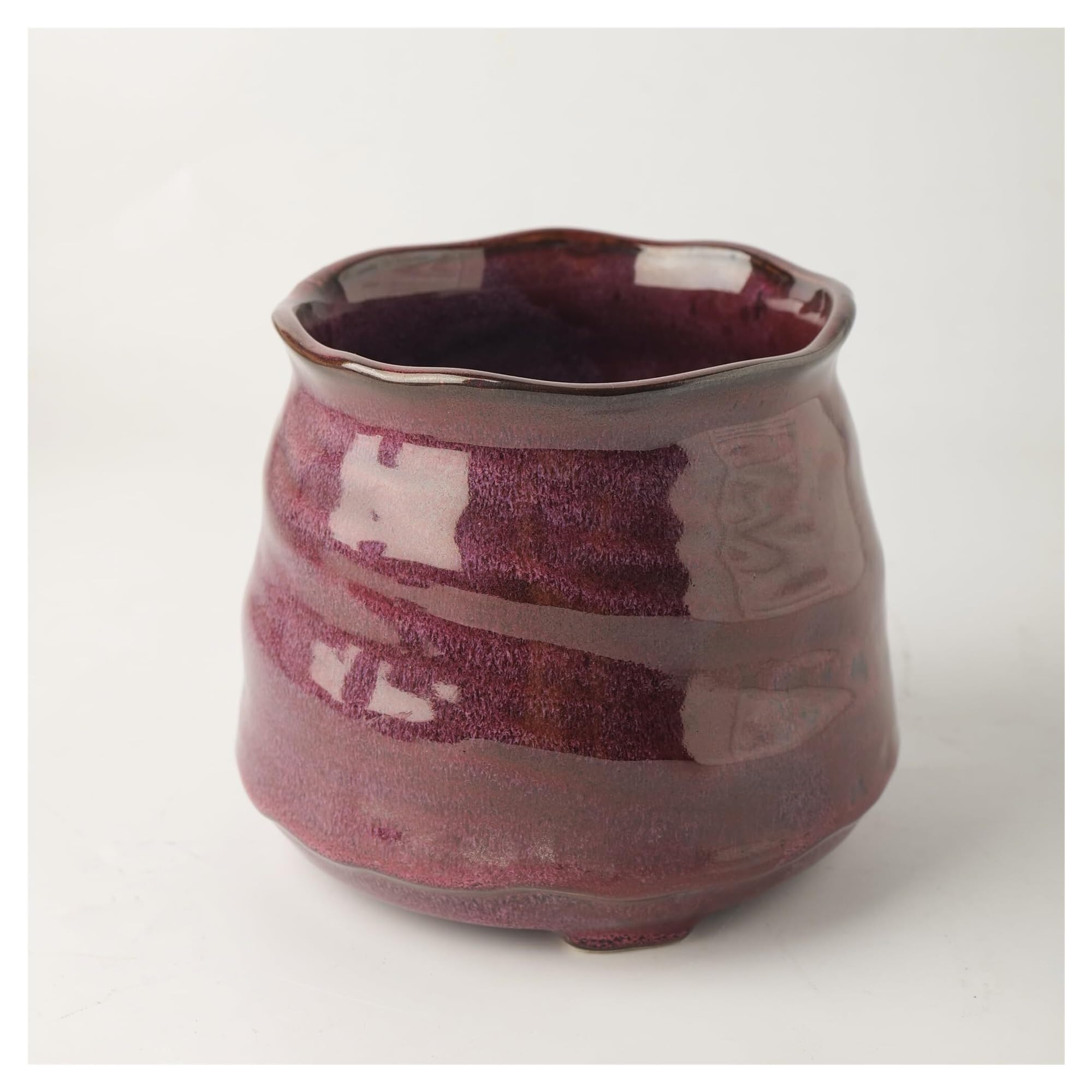 Doniczki do roślin Ceramiczna doniczka na rośliny, dekoracja kwiatowa Boho do domu i biura Prezenty dla miłośników roślin