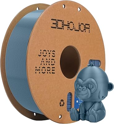 19 – 3D Printing Filament High-Speed PLA Filament 1.75mm 300mm/s 1kg Cardboard Spool Dimensional Accuracy +/- 0.03 mm Fit Most 3D FDM Printer-Lig…