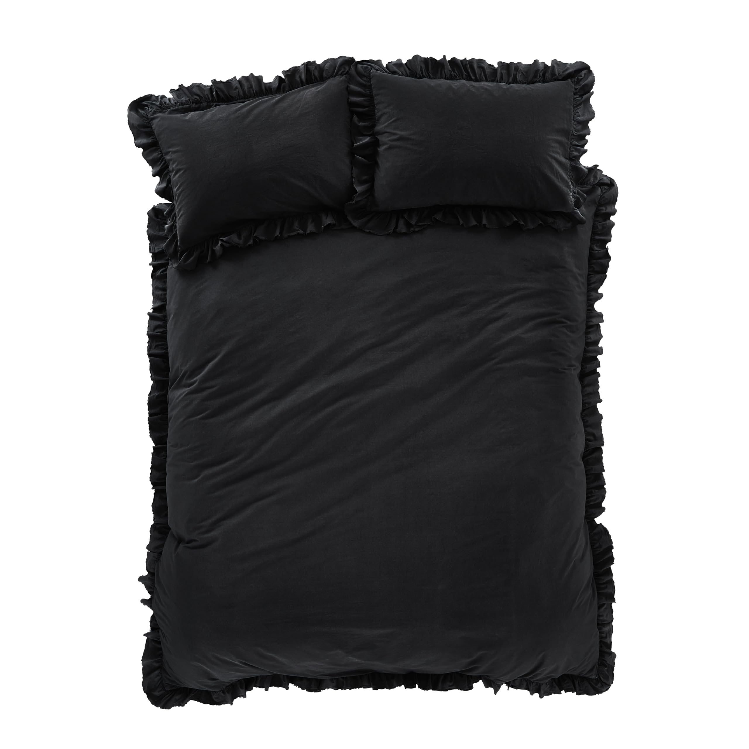 Rib Flanel Dekbed Zonder Overtrek - Luxe Warm Dekbed met Kussenslopen