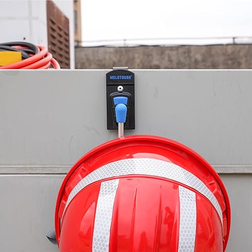 Miniatura 8 de MELOTOUGH Funda de herramientas inalámbrica para taladro, gancho para cinturón de herramientas con clip de metal para cinturón de trabajo (rojo y