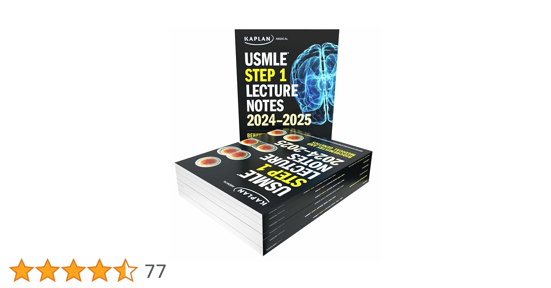 【未使用新品7冊セット】Kaplan USMLE STEP1 2024-2025 USMLE Step 1 Lecture Notes 2024-2025: 7-Book Preclinical