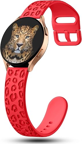 Miniatura 5 de Paquete de 6 correas grabadas compatibles con Samsung Galaxy Watch 5 BandGalaxy Watch 4Galaxy Watch 3 BandsActive 2 Watch Band 2, correa deportiva