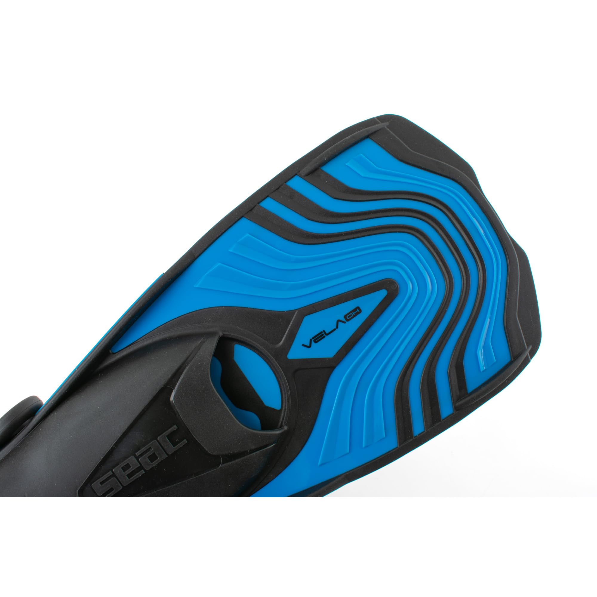 Seac Vela OH, Kurze Flossen zum Schnorcheln und Schwimmen im Schwimmbad mit verstellbarem Riemen