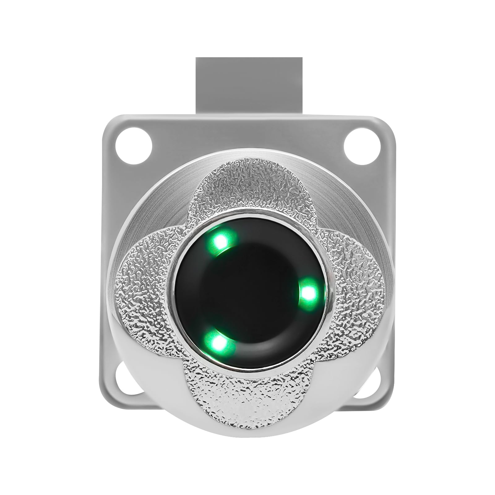 Cerradura de huellas dactilares Smart Fingerprint Lock con 20 huellas dactilares, capacidad de almacenamiento de 6-8 meses, tiempo de espera, cerradura de huellas dactilares, con USB, recargable para