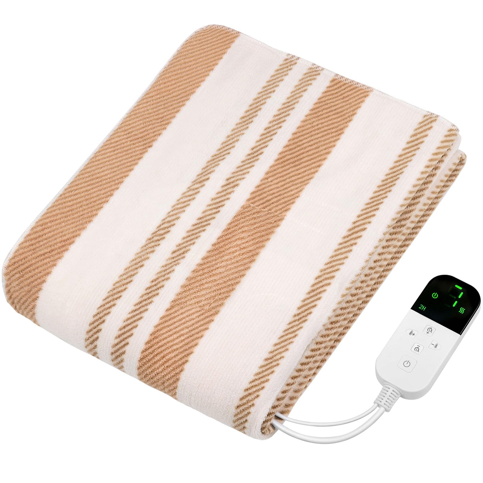 Amazon.co.jp : BAYATA 電気毛布 掛け敷き兼用 洗える【160x80cm 7段階