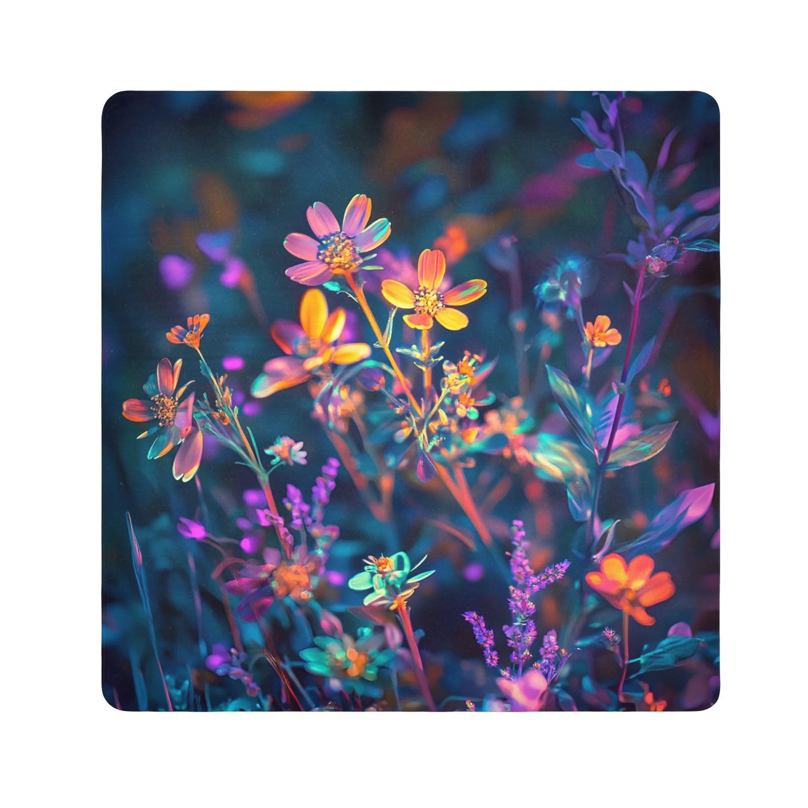 ODAWA Neon Flowers Blue 21.7