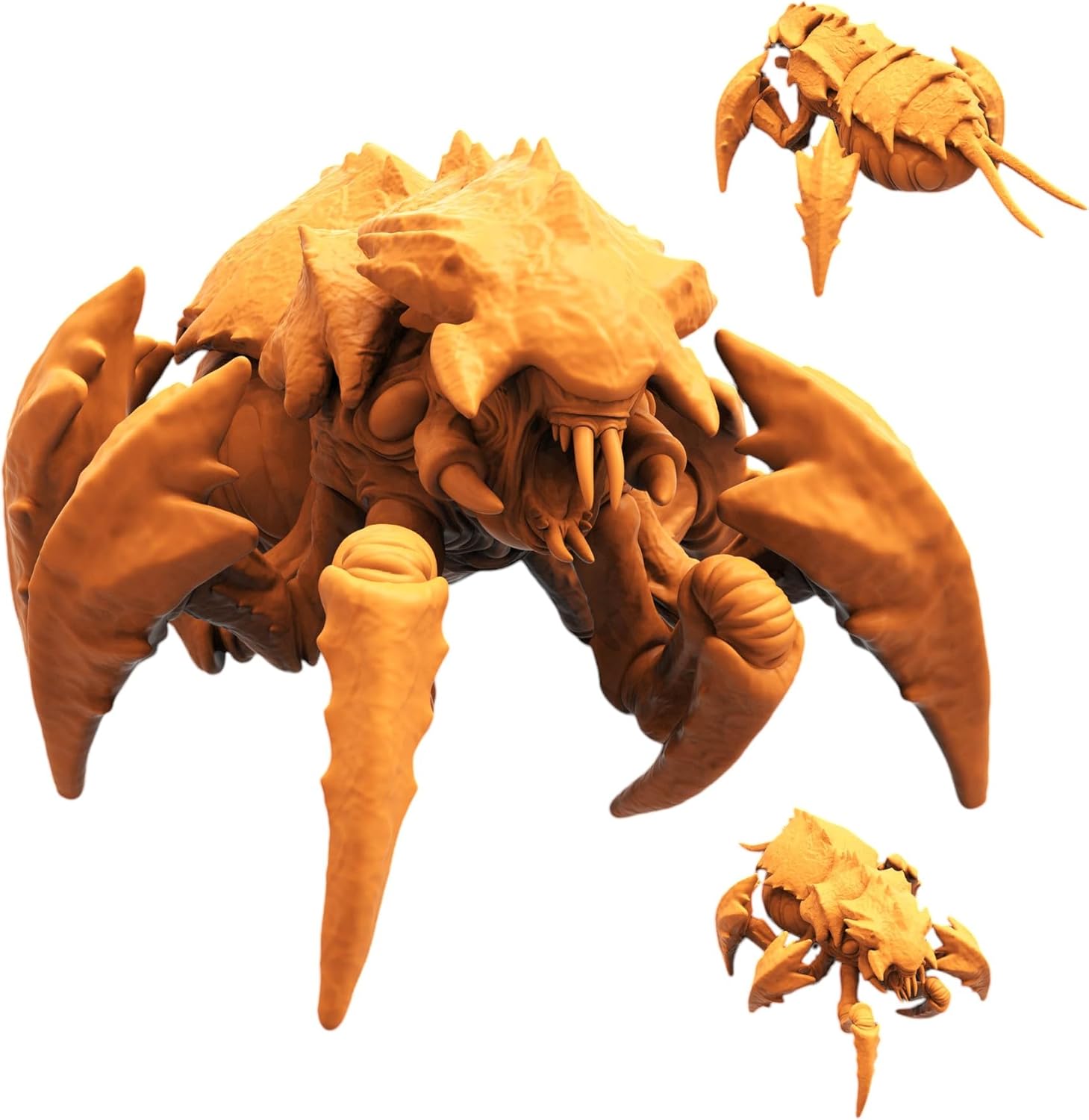 TYL Arachminid Scavengers Unpainted Miniature for War Gaming | RPG Scale Figures, Detailed Tabletop Board Game Accessories | Realistic Tabletop Miniatures (Combo of 5, 32mm)