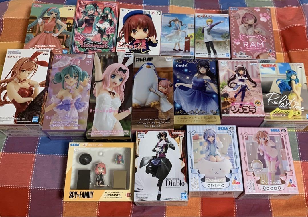 Amazon.co.jp: 美少女系フィギュアセット 17体セット : おもちゃ