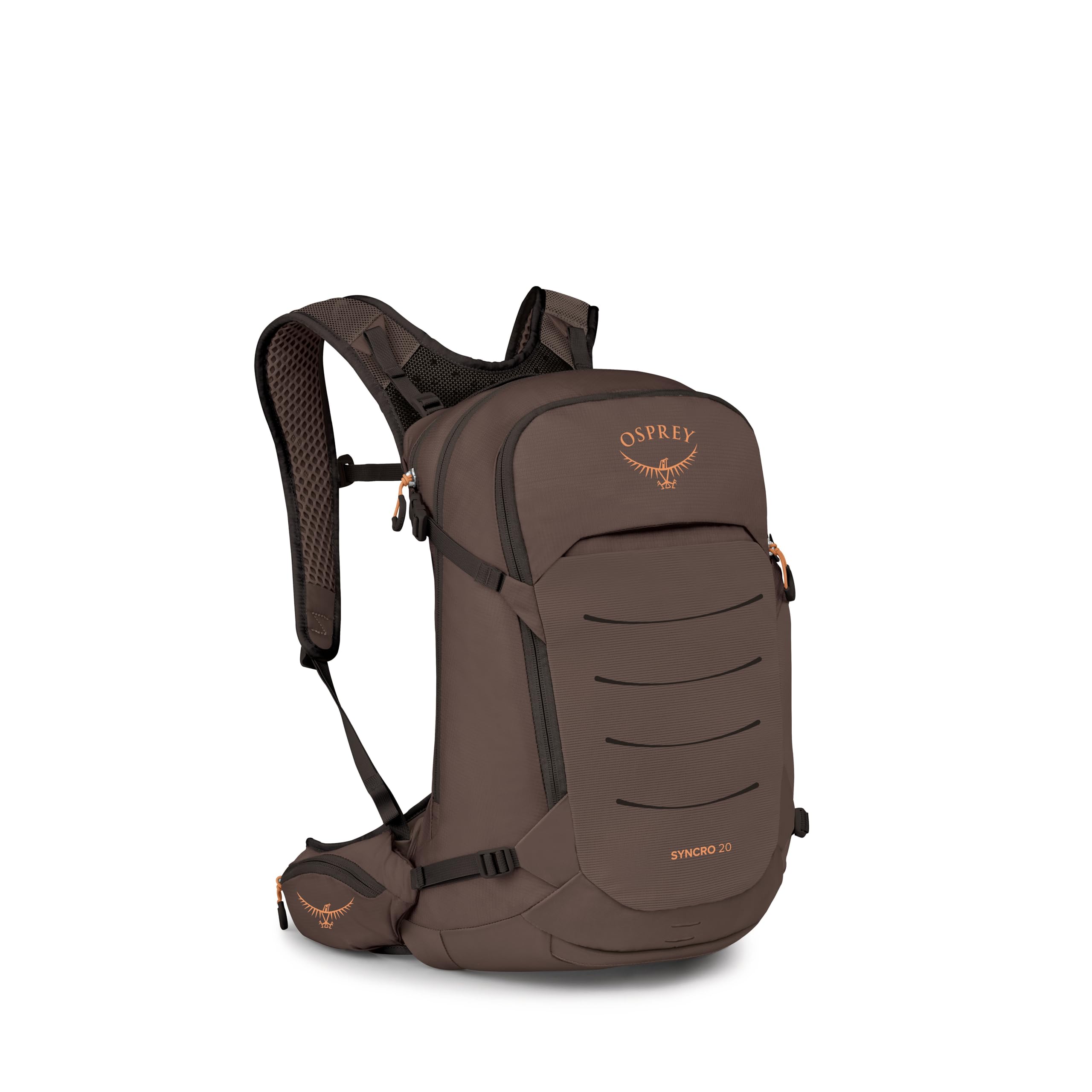 Osprey Syncro 20L Unisex Lightweight Hiking, Mountain Biking Hydration Pack with Water Bladder, Truffle Brown-image-3