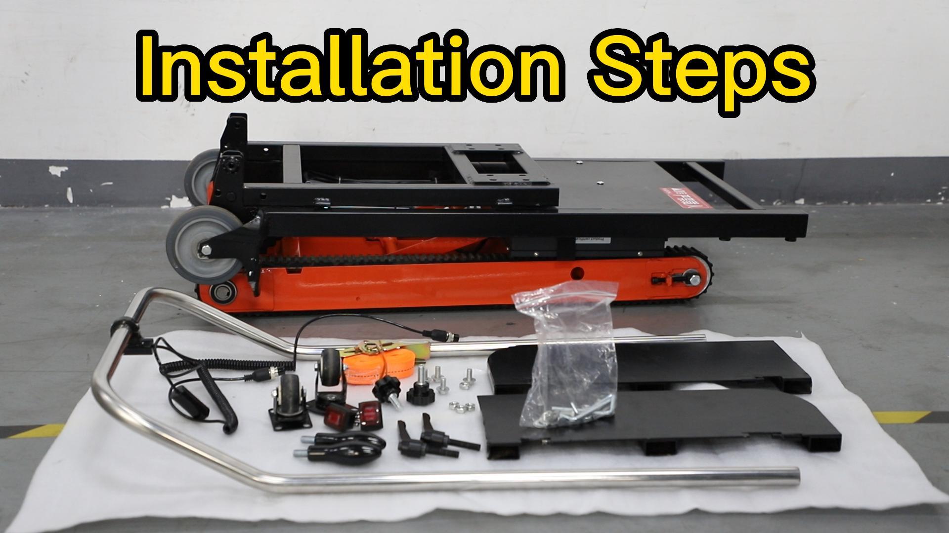 Carretilla eléctrica para escaleras 441 lbs de capacidad miniatura 7