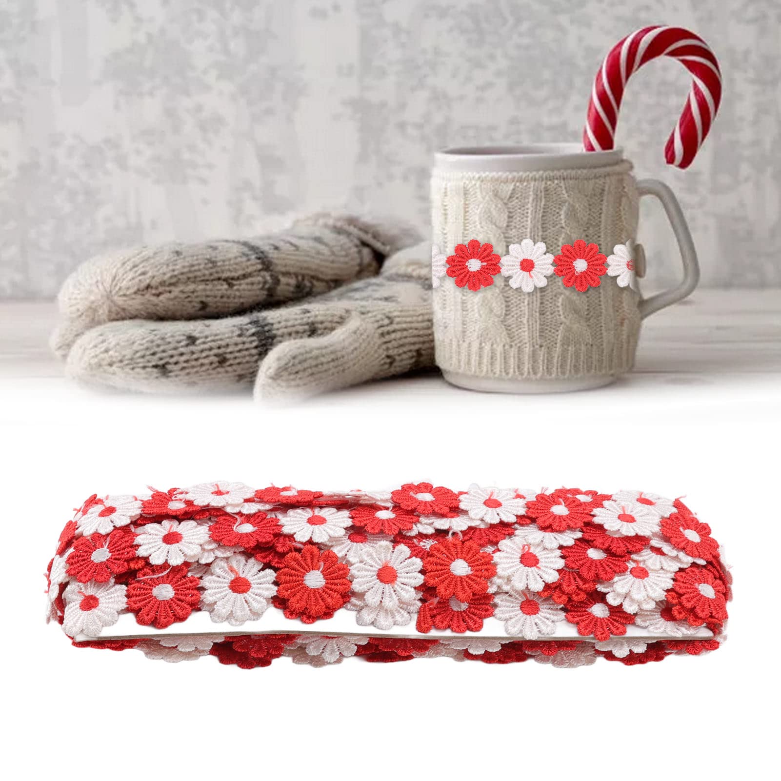 Perfeclan Fiori Margherita Tagliare Nastro Fai Da Te Decorazioni - Foto 5