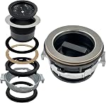 8Pcs/Set Kit de mélange d'évier avec bouchon et protection anti-dérapante pour les déchets de King,4.3‘’ Écrous de joint d'évier et de vidange pour Whirlaway, trousse d'assemblage d'évacuation des ordures par KingWaste(110mm)