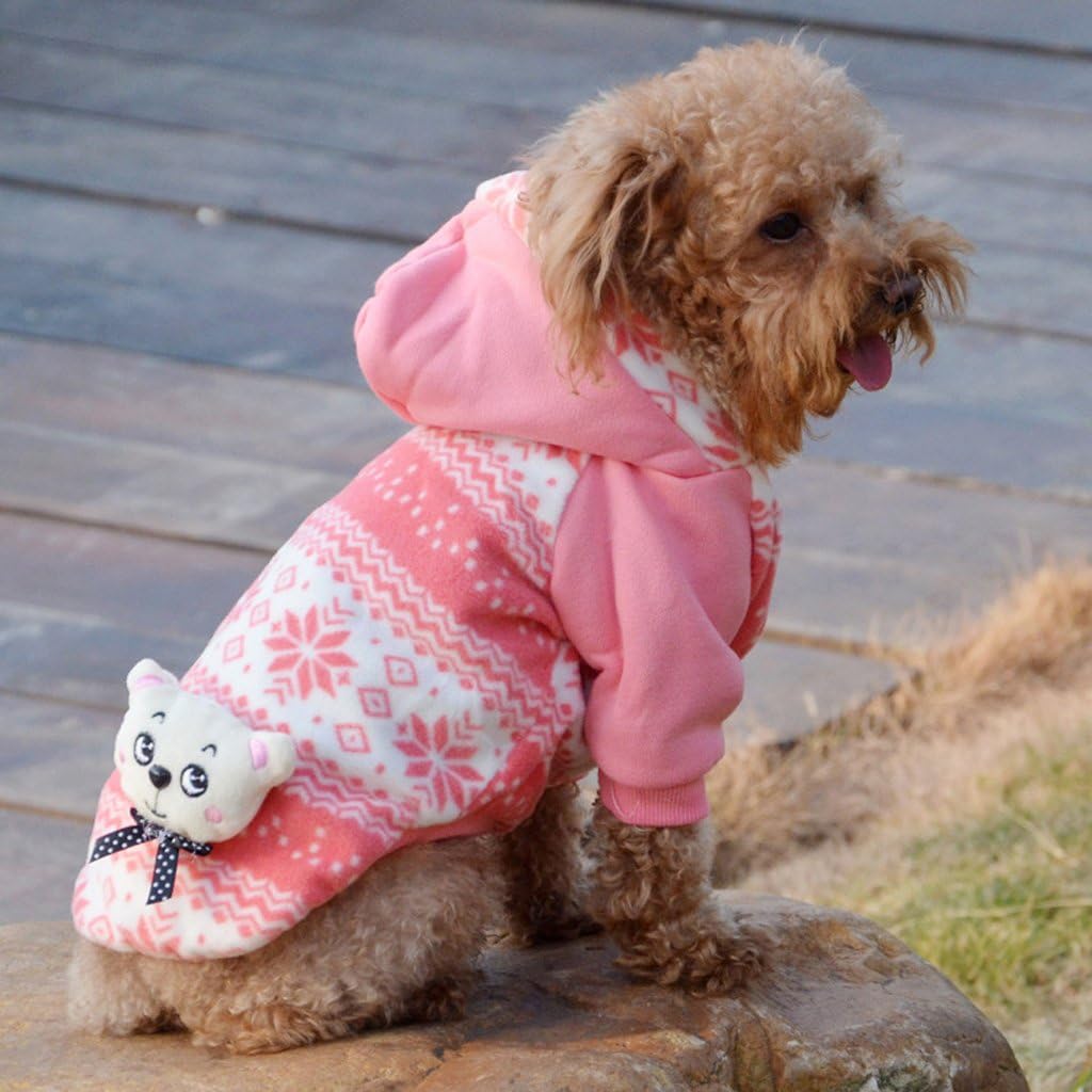 Dog Winter Clothes Teddy Pomeranian Dog Coat Lovely Snow