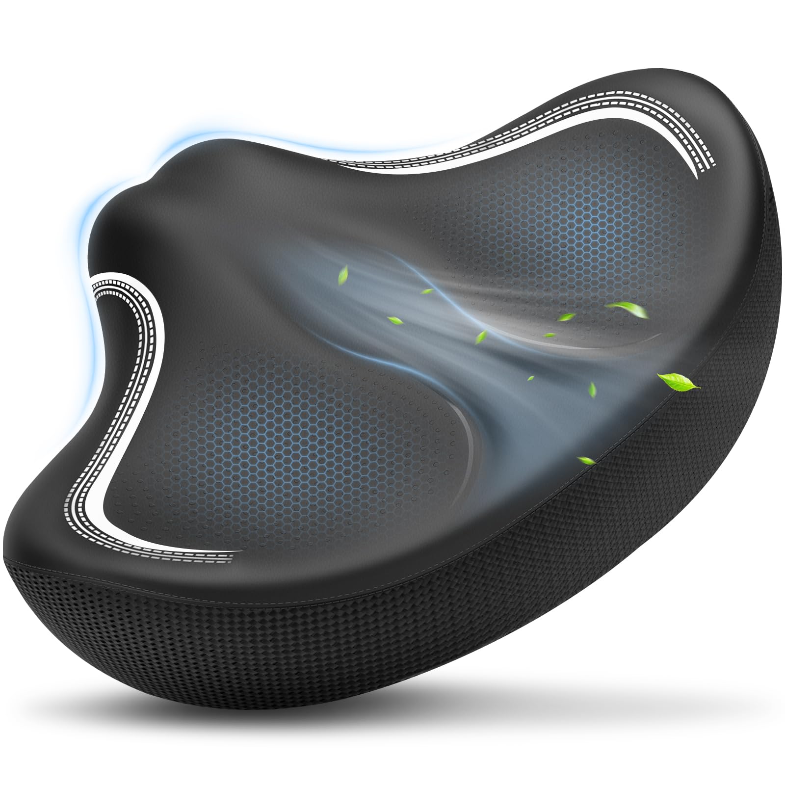 GINEOO New Noseless Oversized Bike Seat