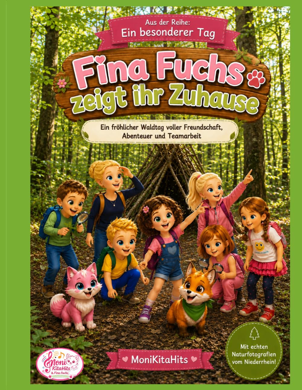 Fina Fuchs zeigt ihr Zuhause: Ein fröhlicher Waldtag voller Freundschaft, Abenteuer und Teamarbeit (Ein besonderer Tag mit Fina Fuchs)