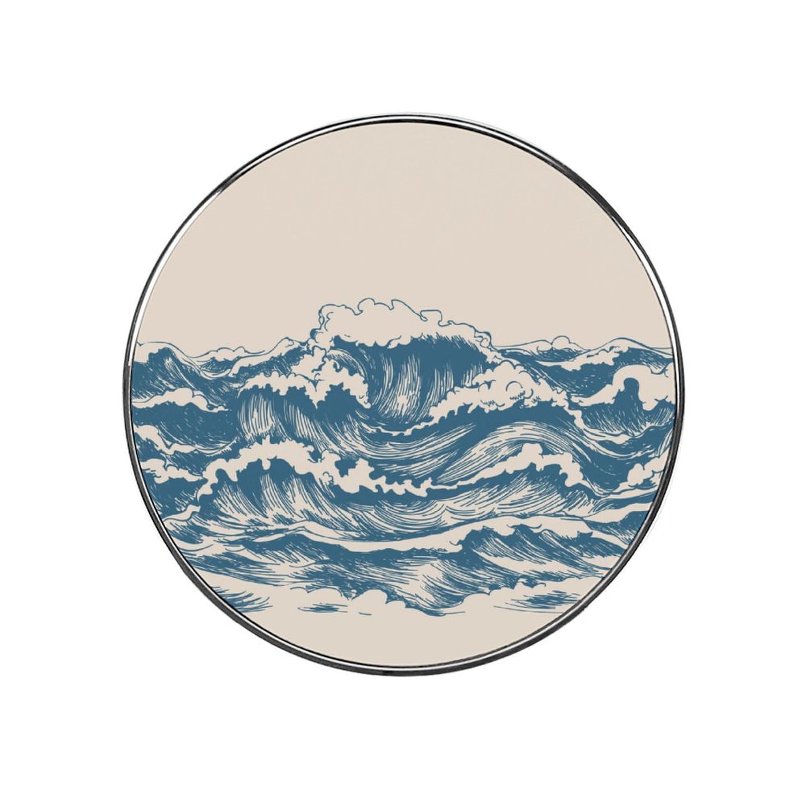 Ocean Waves Magnets For Fridge Kitchen Decoration For Refrigerators Whiteboards