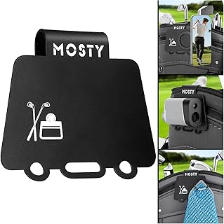 Metal Landing Pad for Golf Bag,Magnetic Plate for Golf Accessories,Golf Gadgets&Gear,Golf Bag Essentials for Men & Women,Quick Access to Magnetic Golf Towel,Rangefinder, Speaker,Cool Golf Gift Idea