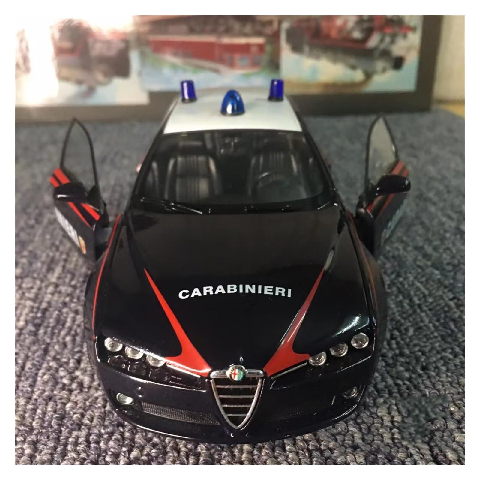 Auto In Miniatura Per Alfa Romeo 1 24 Collezione In Lega Modello Giocattoli Hobby Ornamenti Per Regali Di Festa Souvenir