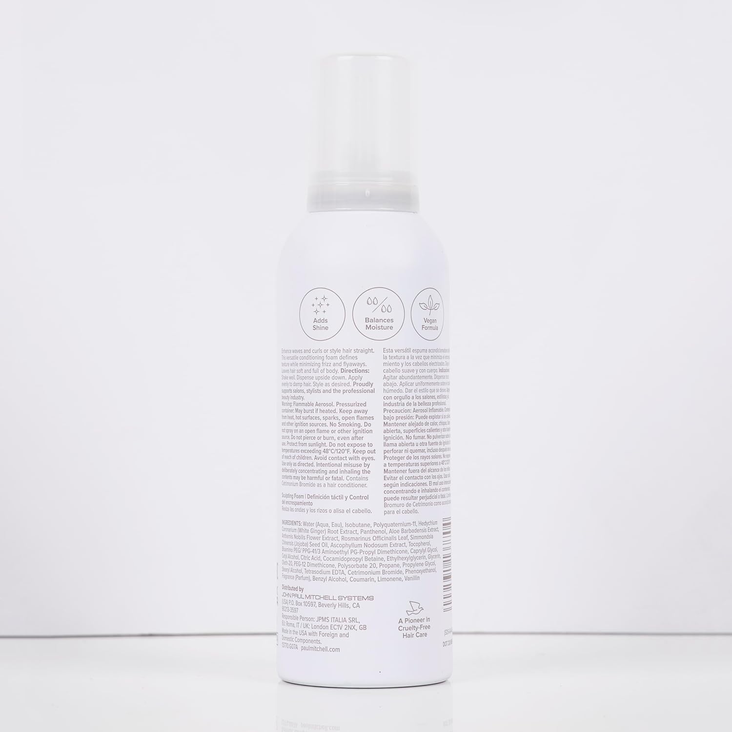 Paul Mitchell Sculpting Foam, Touchable, Flexible Hold + Frizz Control, For All Hair Types - Image 9