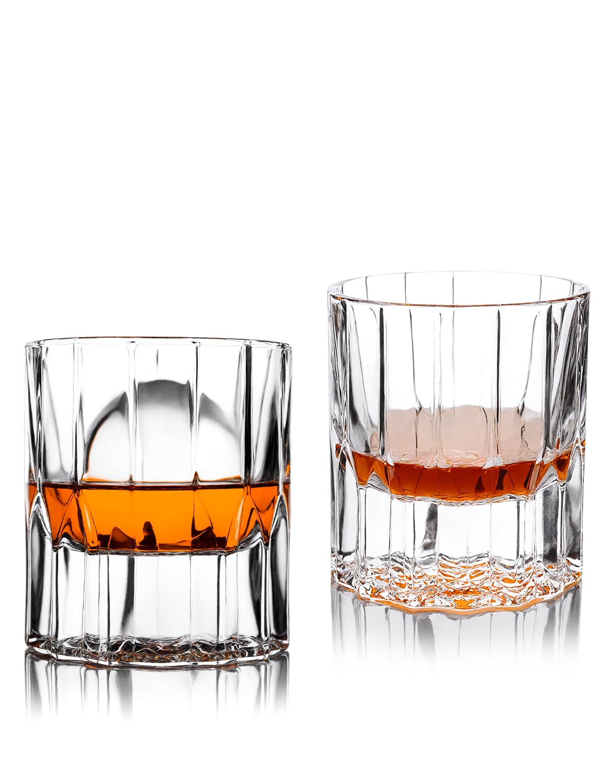 Thick Bottom Whiskey Glass Set of 2