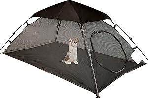 Premium Outdoor Mini Cat Tent: Expandable Play Haven for Cats and Small Animals