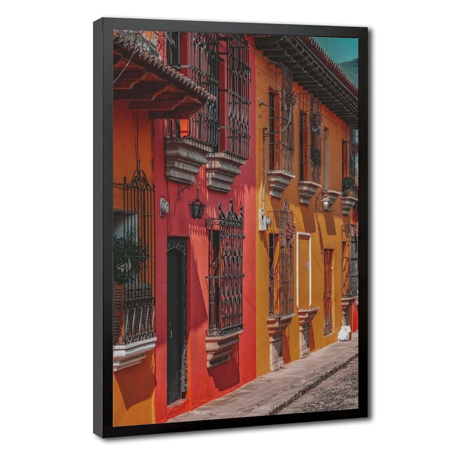 Bareronor Antigua Guatemala Canvas Poster Bedroom Decor Landscape Office Room Decor Gift 20" L X 30" W