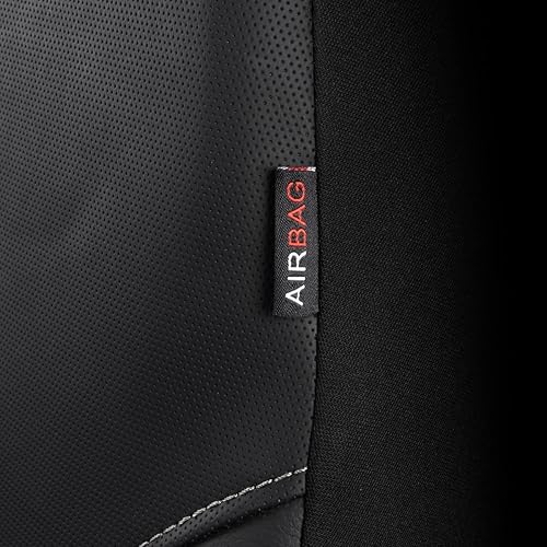 Miniatura 4 de Flying Banner - Fundas de asiento de coche, ajuste universal, para coche, camión, SUV, camioneta, estampado en caliente, transpirable, banco